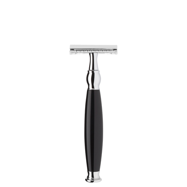 MUHLE - SOPHIST Black Shaving Set Silvertip Brush and Safety Razor S 93 K 44 SR