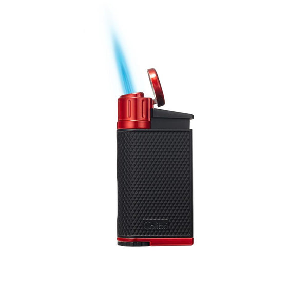 Colibri Evo Black and Red Torch Lighter LI520C2