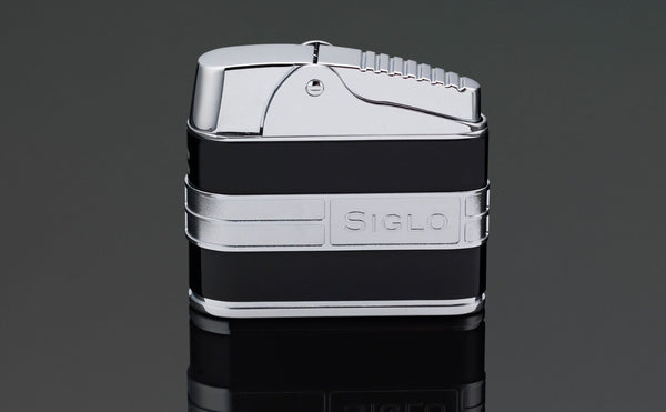 SIGLO Mega Streamliner Retro Table  Lighter - Shiny Black