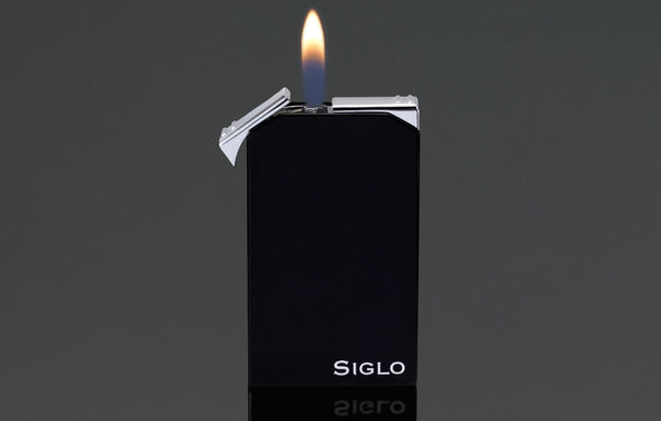 SIGLO Twin Flame Lighter Black