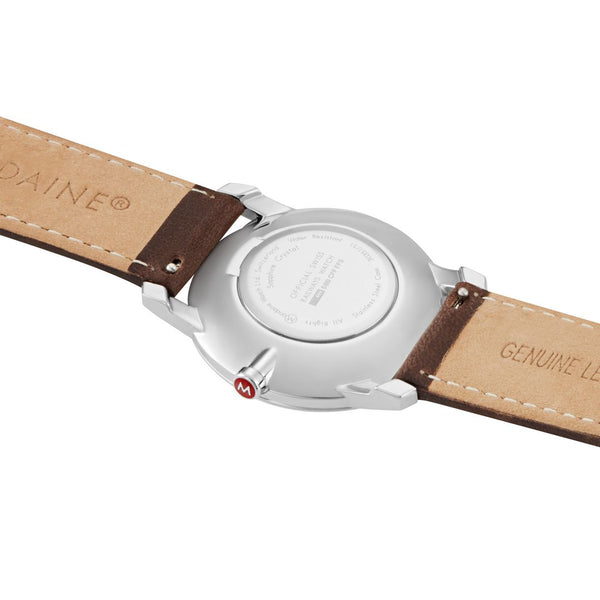 Mondaine SIMPLY ELEGANT 36mm, brown leather watch, A400.30351.12