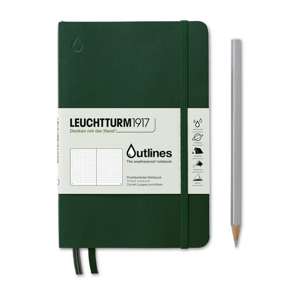 Leuchtturm Notebook  Outlines Walden Green 363020