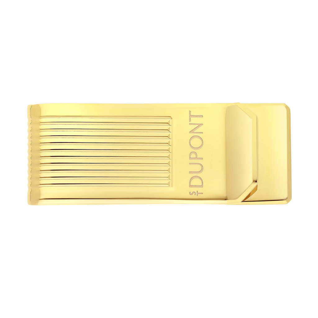 S.T. DUPONT Gold Lines Money Clip 003088