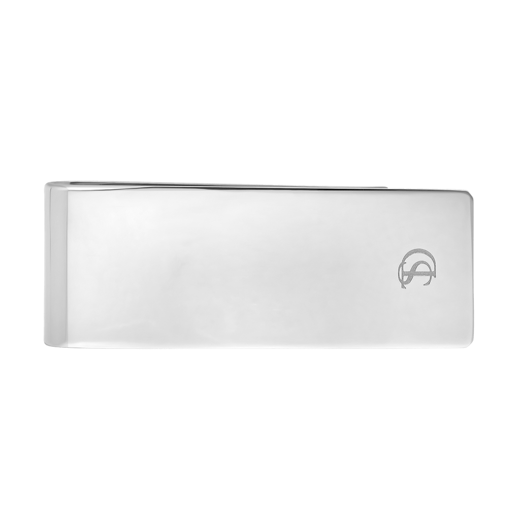 S.T. DUPONT Chrome Silver Money Clip 003121