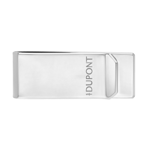 S.T. DUPONT Chrome Silver Money Clip 003121