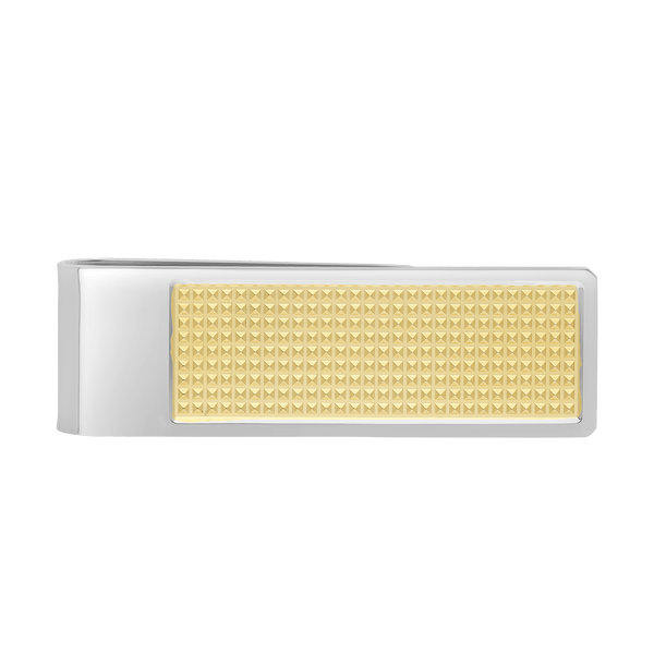 S.T. DUPONT Silver & Gold Money Clip  003123