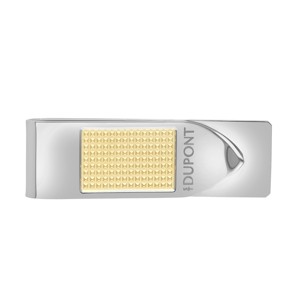 S.T. DUPONT Silver & Gold Money Clip  003123