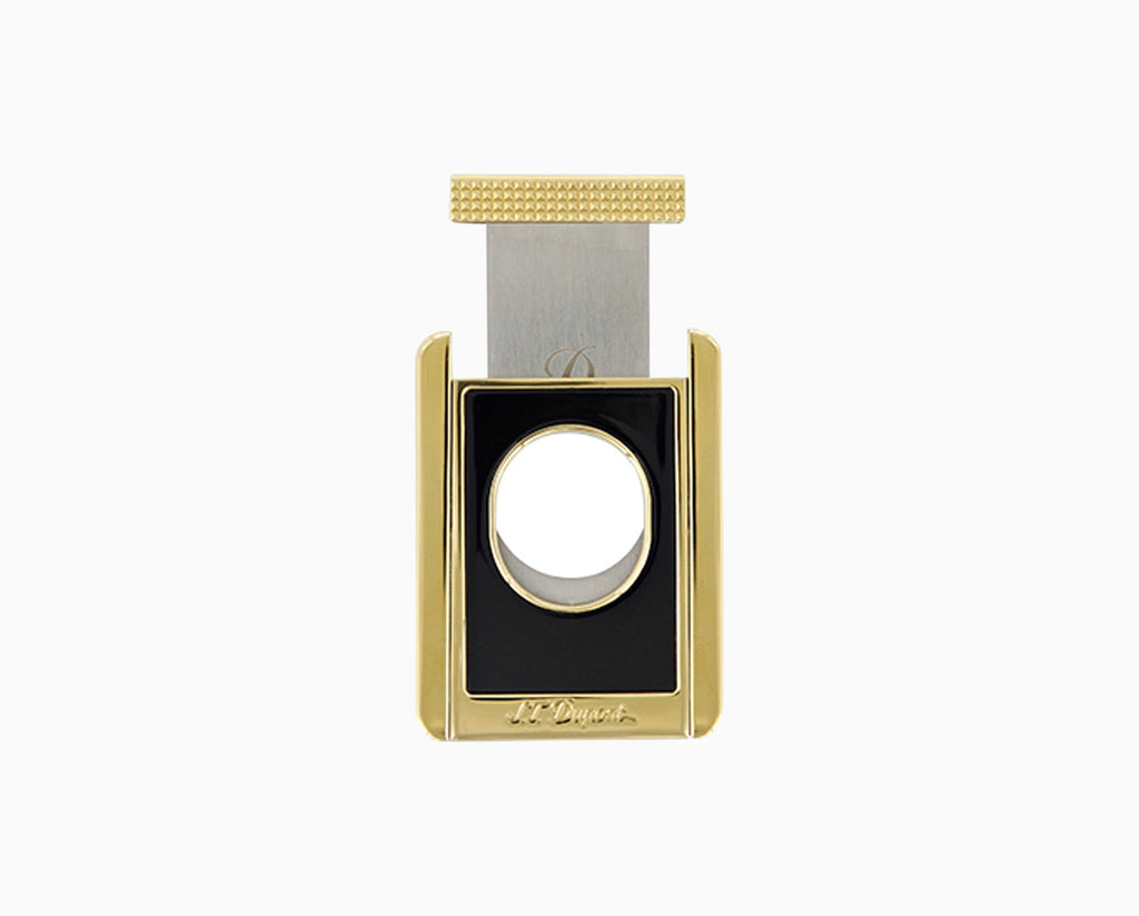 S.T. Dupont BLACK AND GOLD CIGAR CUTTER STAND 003393