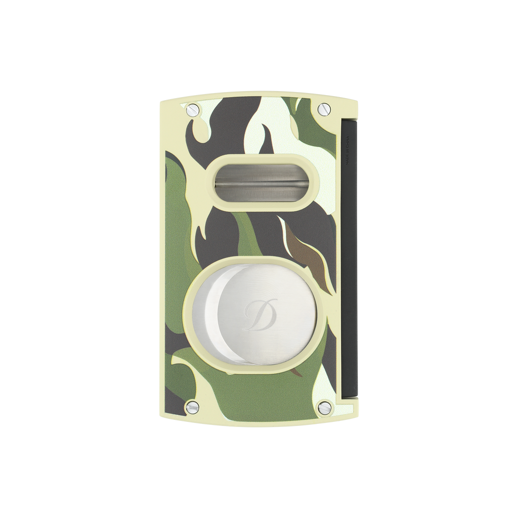 S.T. Dupont Cigar Cutter Double Blade Camo Khaki 003450G