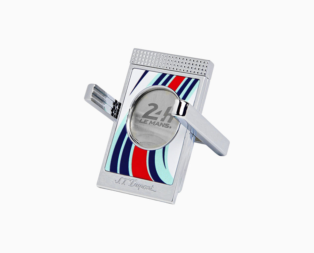 S.T. Dupont 24H DU MANS WHITE / CHROME CIGAR CUTTER 003488