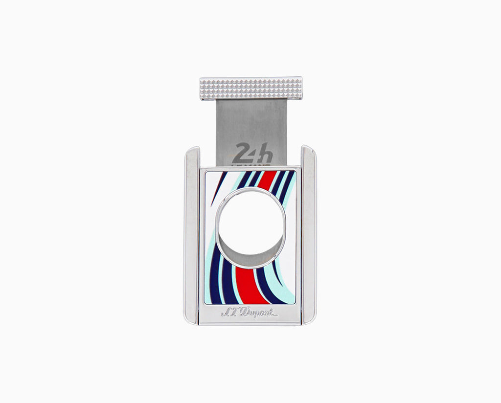 S.T. Dupont 24H DU MANS WHITE / CHROME CIGAR CUTTER 003488