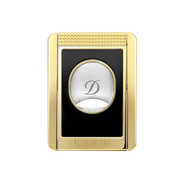 S.T. Dupont BLACK AND GOLD CIGAR CUTTER STAND 003553