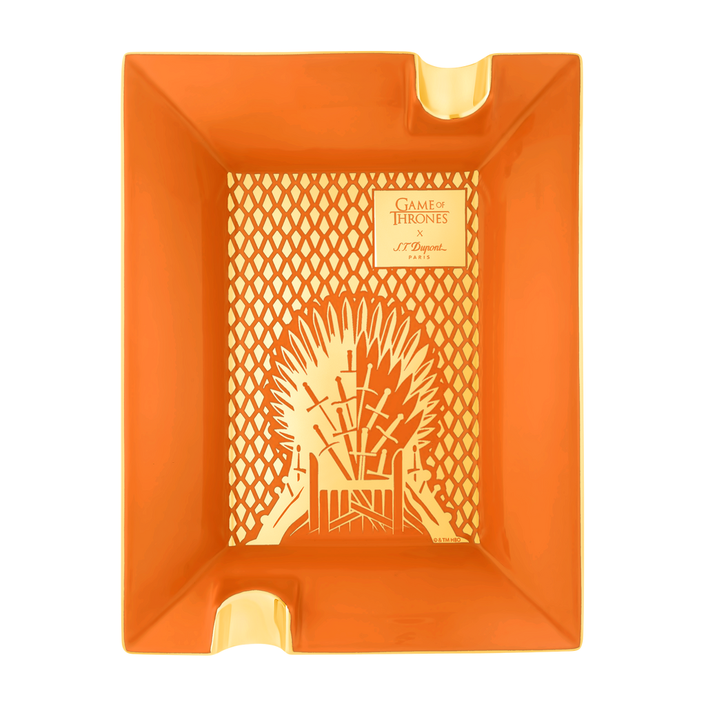 S.T. Dupont ASHTRAY Game of Thrones Fire Orange  006053