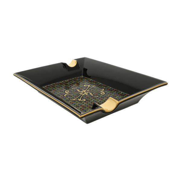 S.T. Dupont Porcelain Ashtray Fuente Multicolor 006460