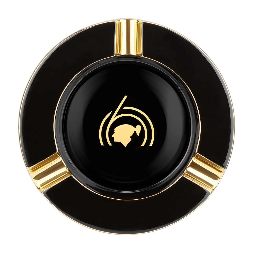 S.T. Dupont Porcelain XL Ashtray Cohiba 60 Black 006472