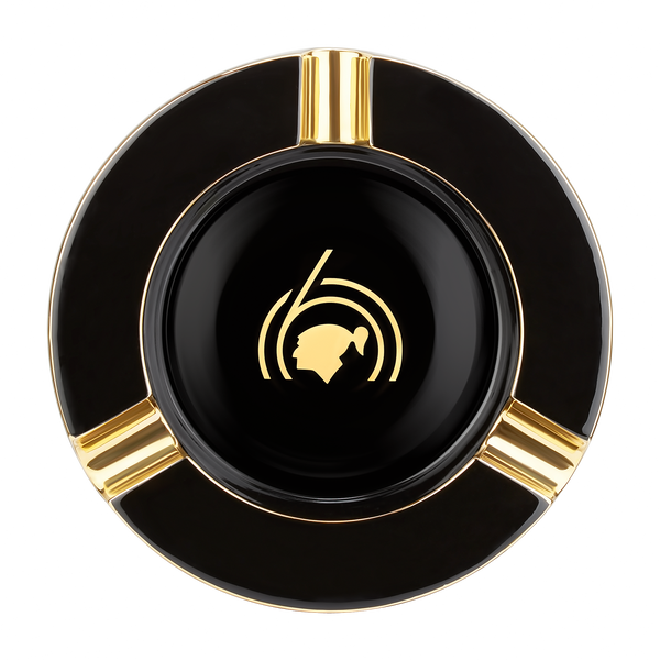 S.T. Dupont Porcelain XL Ashtray Cohiba 60 Black 006472