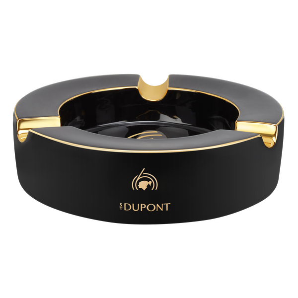 S.T. Dupont Porcelain XL Ashtray Cohiba 60 Black 006472