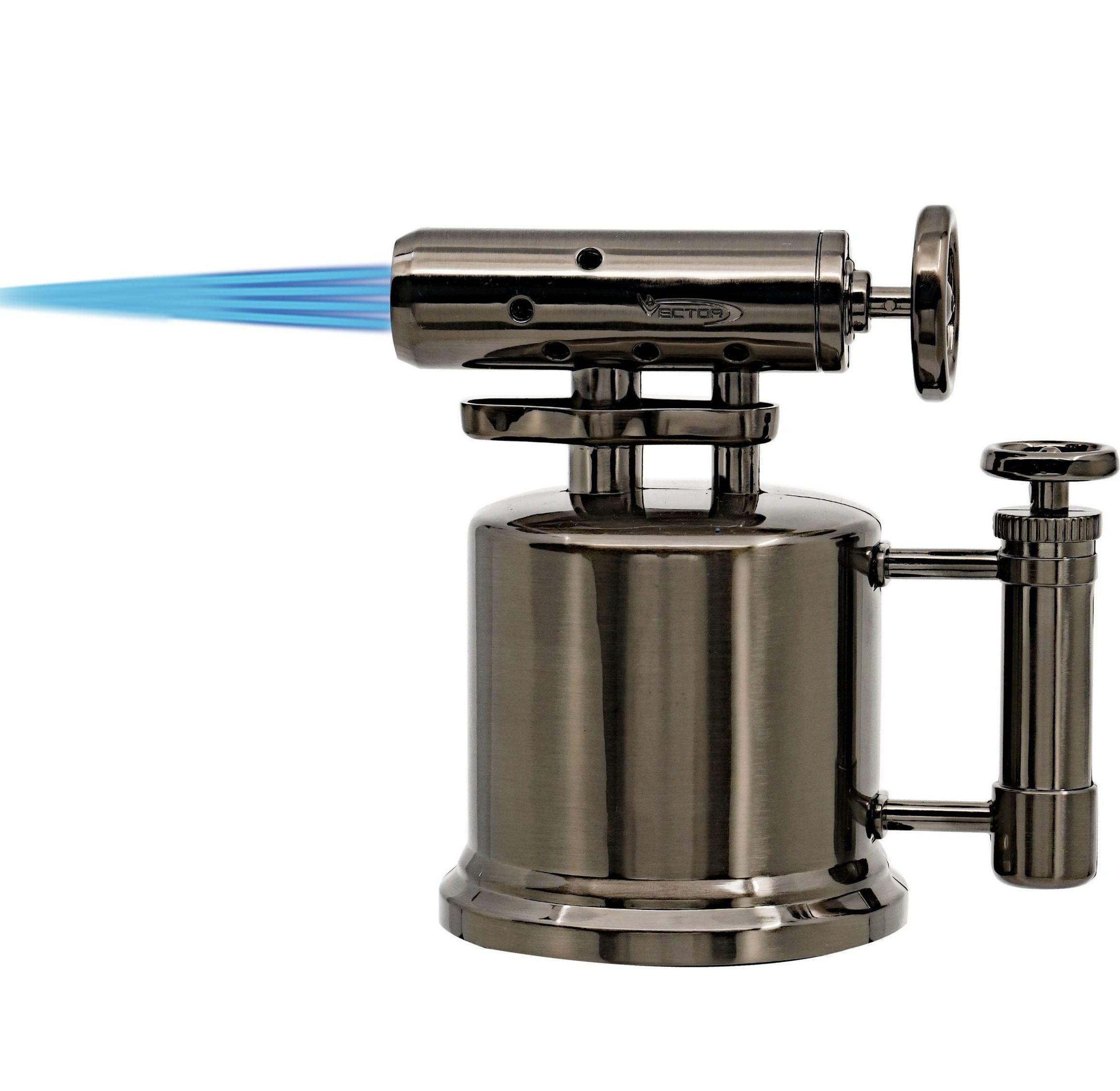 VECTOR Quadpump Table Lighter Gunmetal Fourteen Two