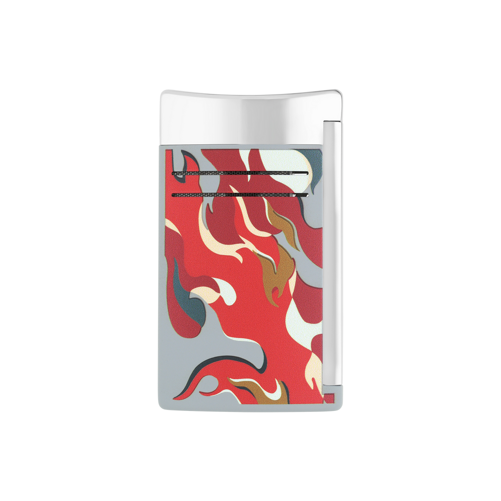 S.T. Dupont MAXIJET LIGHTER Matt Camo Red 020151
