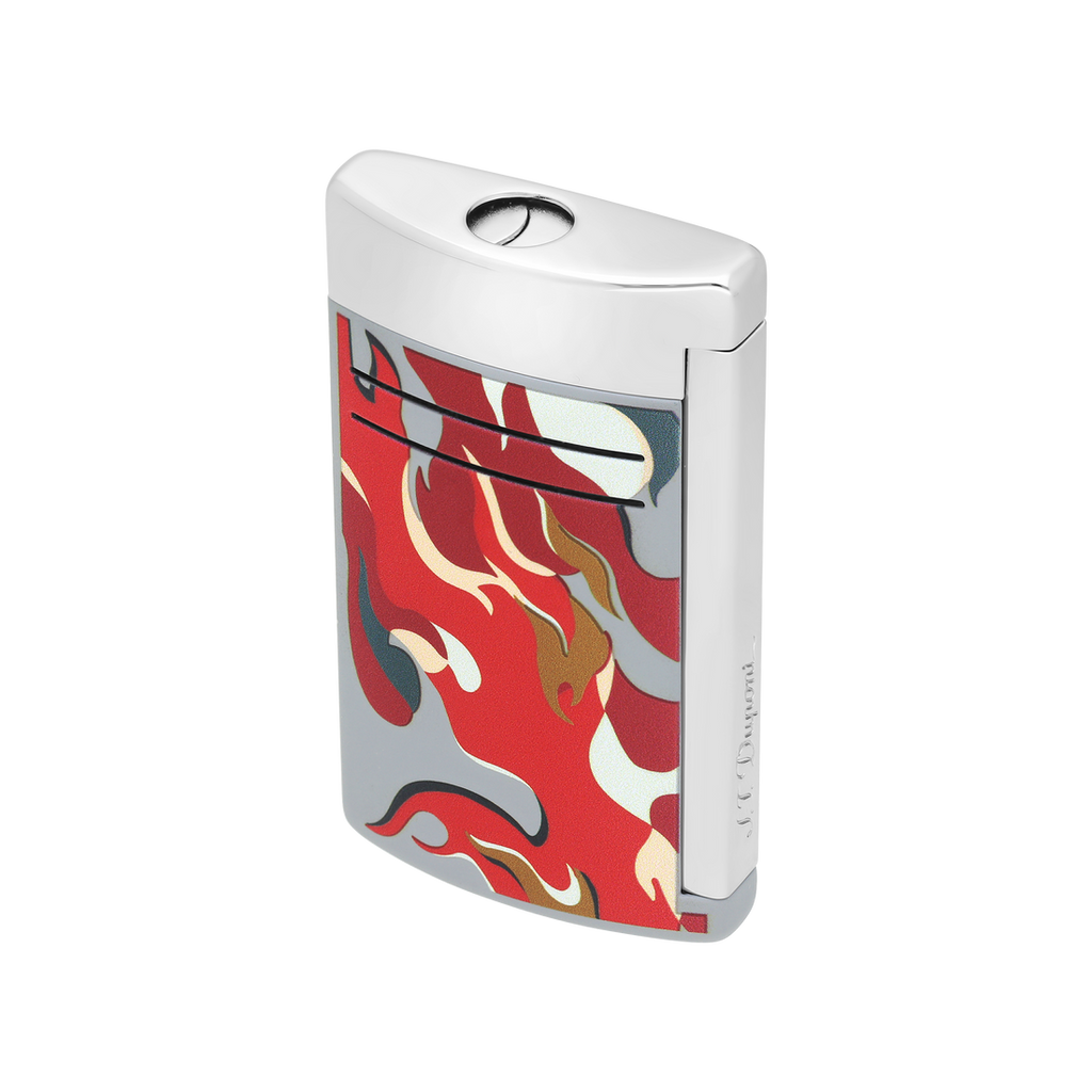 S.T. Dupont MAXIJET LIGHTER Matt Camo Red 020151