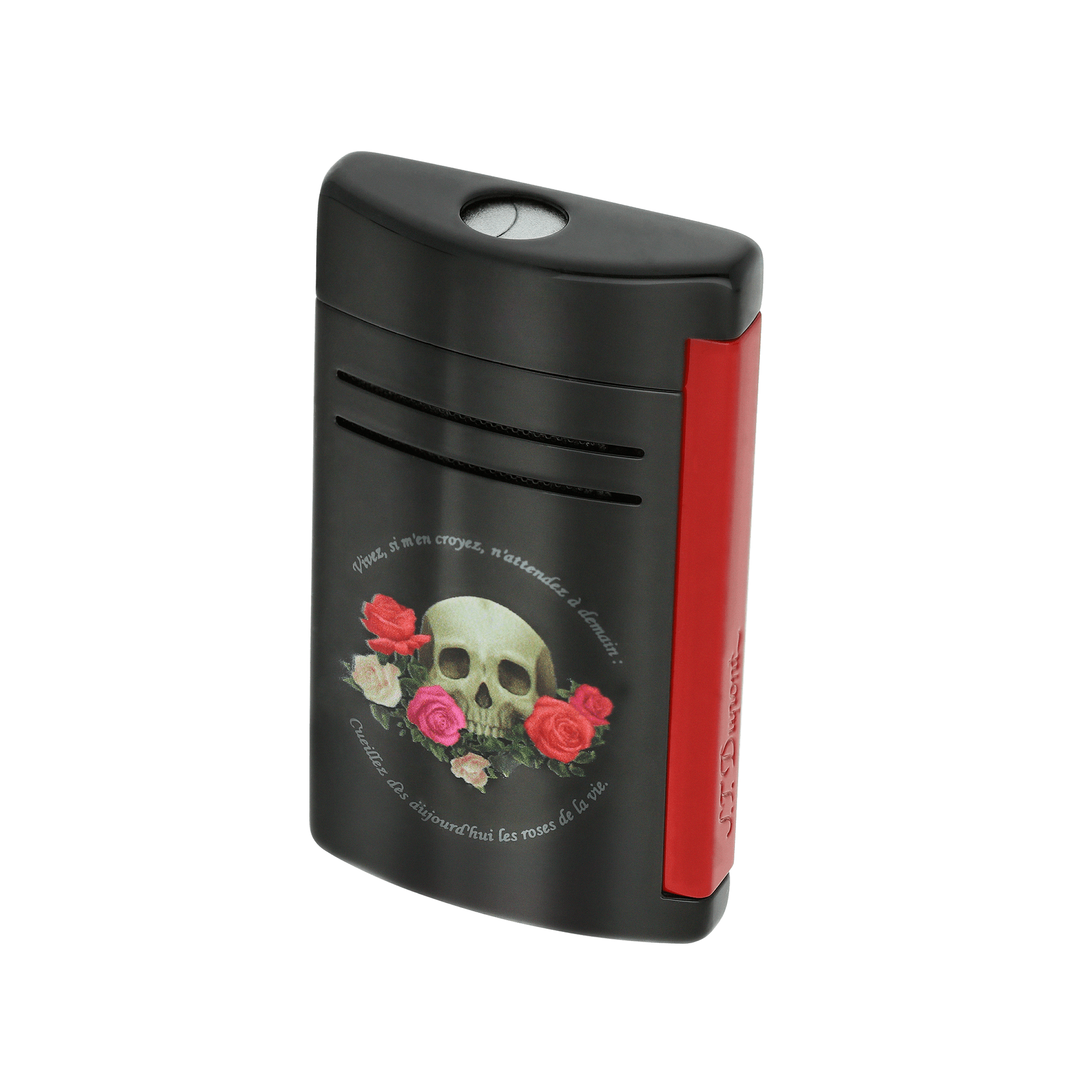 S.T. Dupont MAXIJET MEMENTO MORI BLACK LIGHTER 020394 - Fourteen Ninety Two S.T. Dupont MAXIJET MEMENTO MORI BLACK LIGHTER 020394 - Fourteen Ninety Two