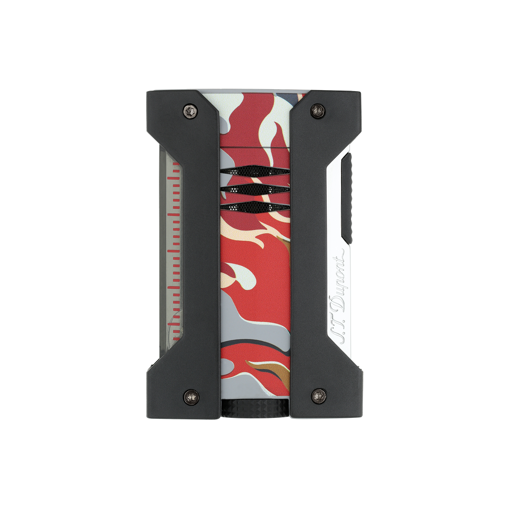 S.T. Dupont  LIGHTER DEFI EXTREME Matt Camo Red 021451