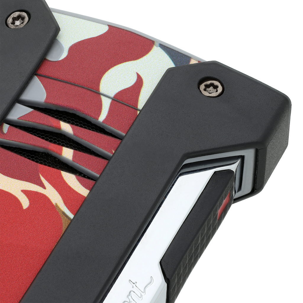 S.T. Dupont  LIGHTER DEFI EXTREME Matt Camo Red 021451