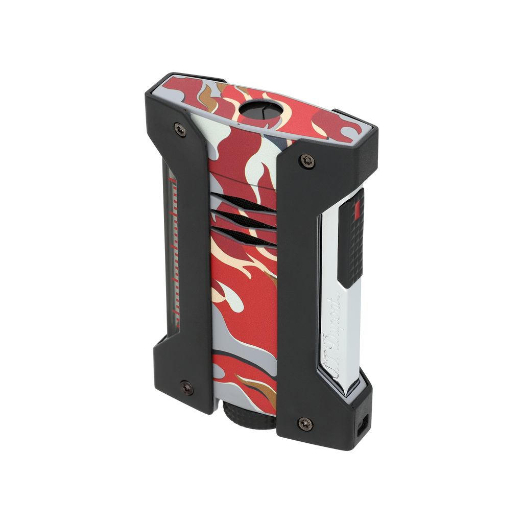 S.T. Dupont  LIGHTER DEFI EXTREME Matt Camo Red 021451