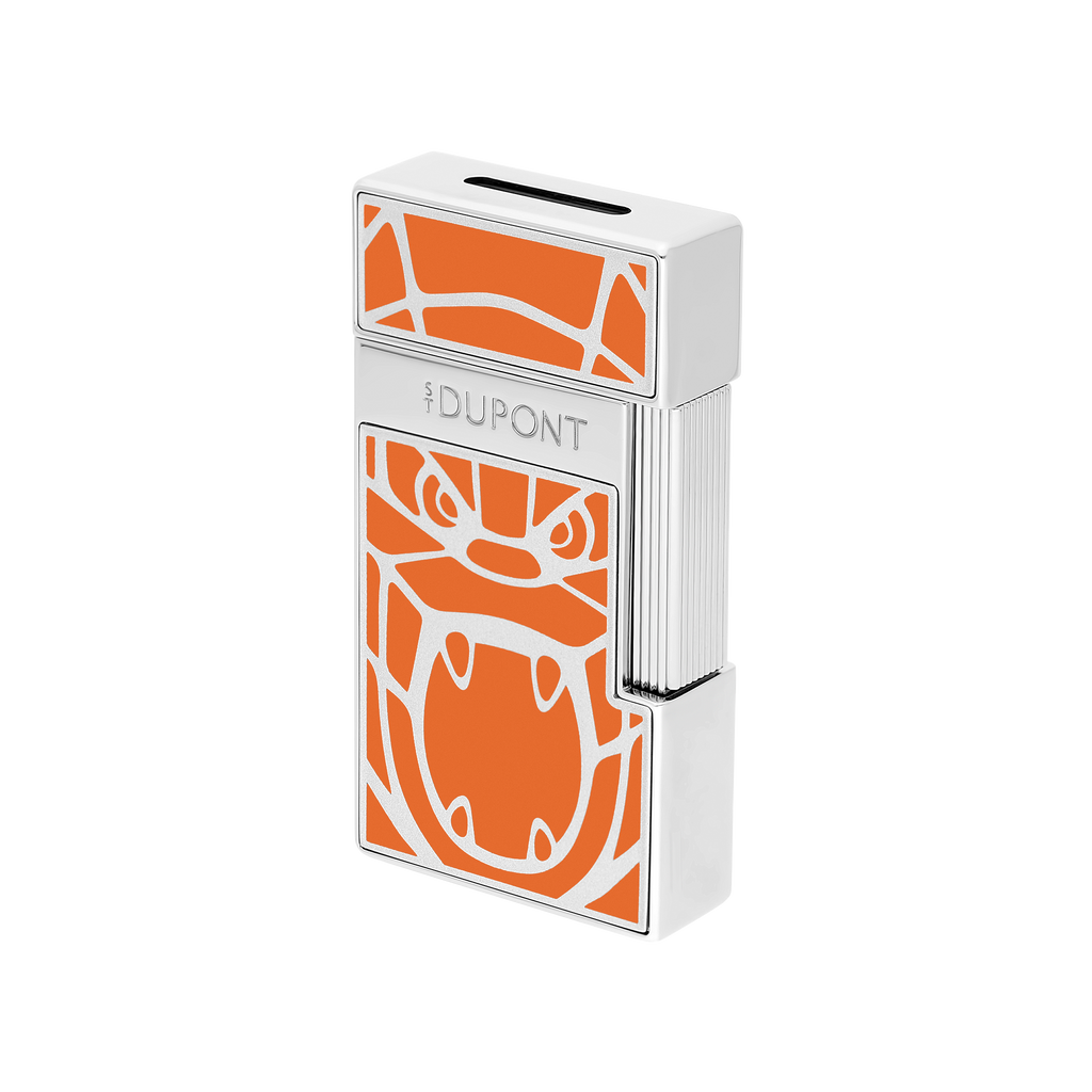 S.T. Dupont  BIGGY Lighter Orlinski Orange  025063