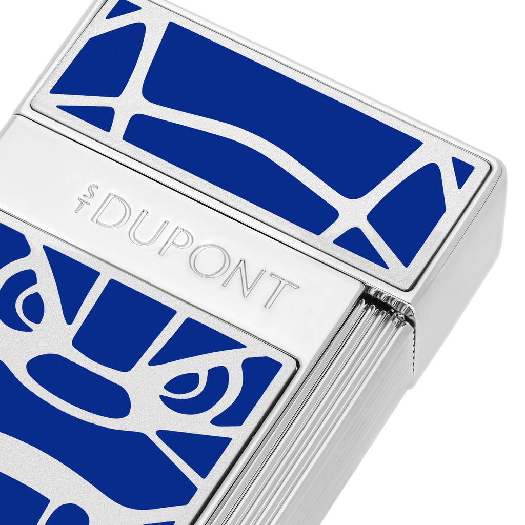 S.T. Dupont  BIGGY Lighter Orlinski Blue  025064
