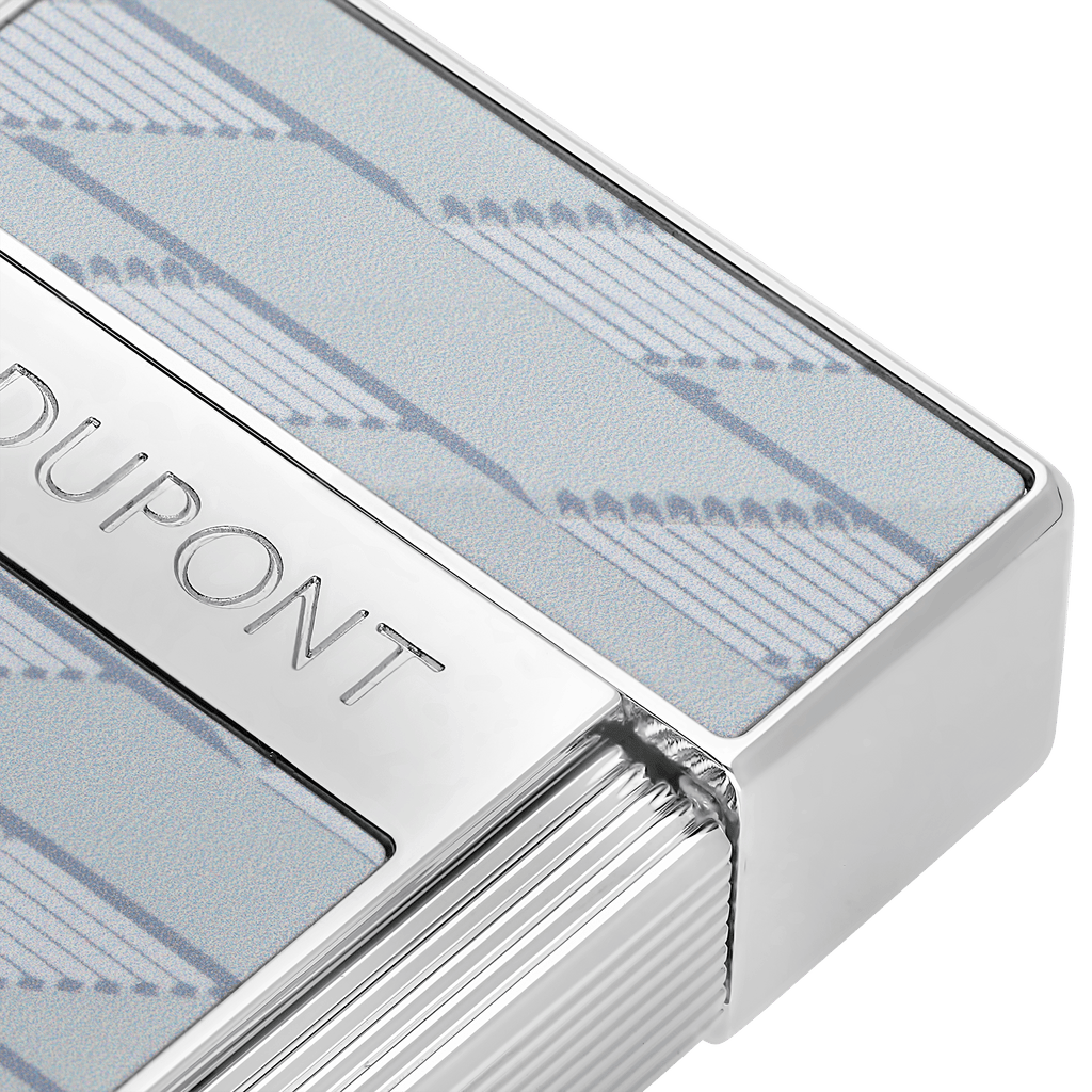 S.T. Dupont BIGGY Lighter Lacquered  Monogram 1872 Gray 025080