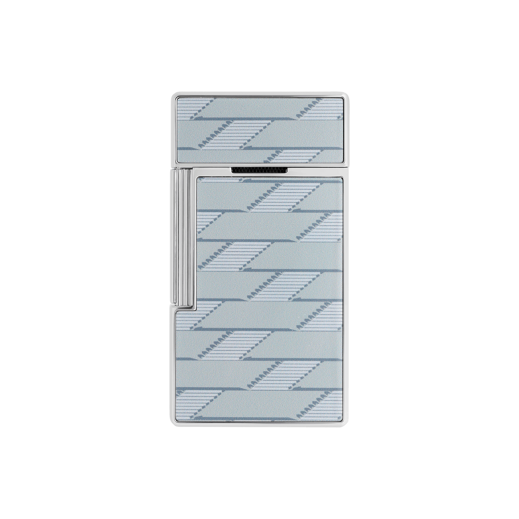 S.T. Dupont BIGGY Lighter Lacquered  Monogram 1872 Gray 025080