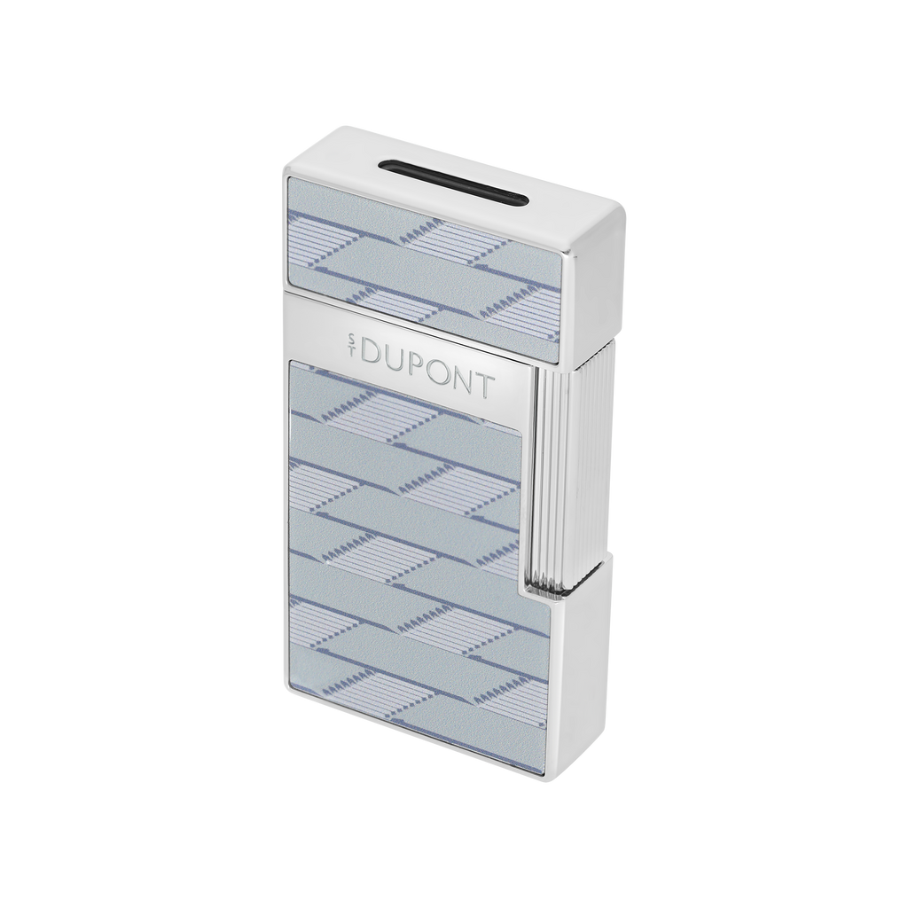 S.T. Dupont BIGGY Lighter Lacquered  Monogram 1872 Gray 025080