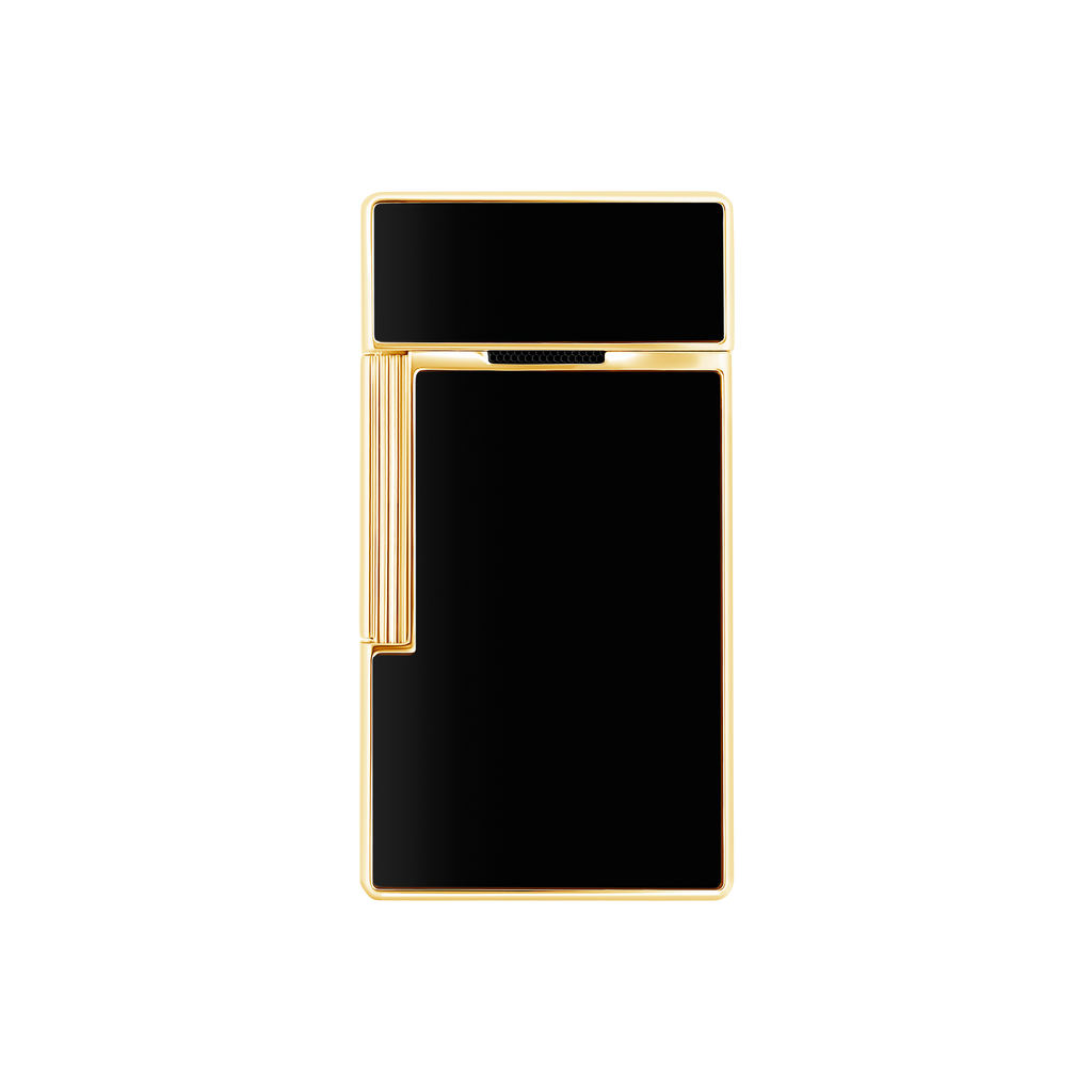 S.T. Dupont  BIGGY Lighter BLACK / GOLD 025222