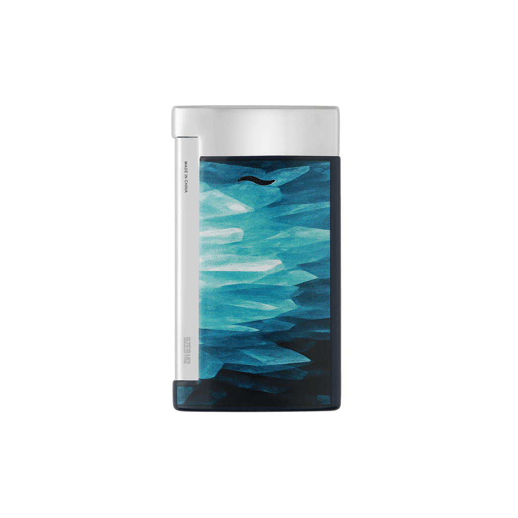 S.T. Dupont SLIM 7 Lacquered Lighter  Géode Blue 027035