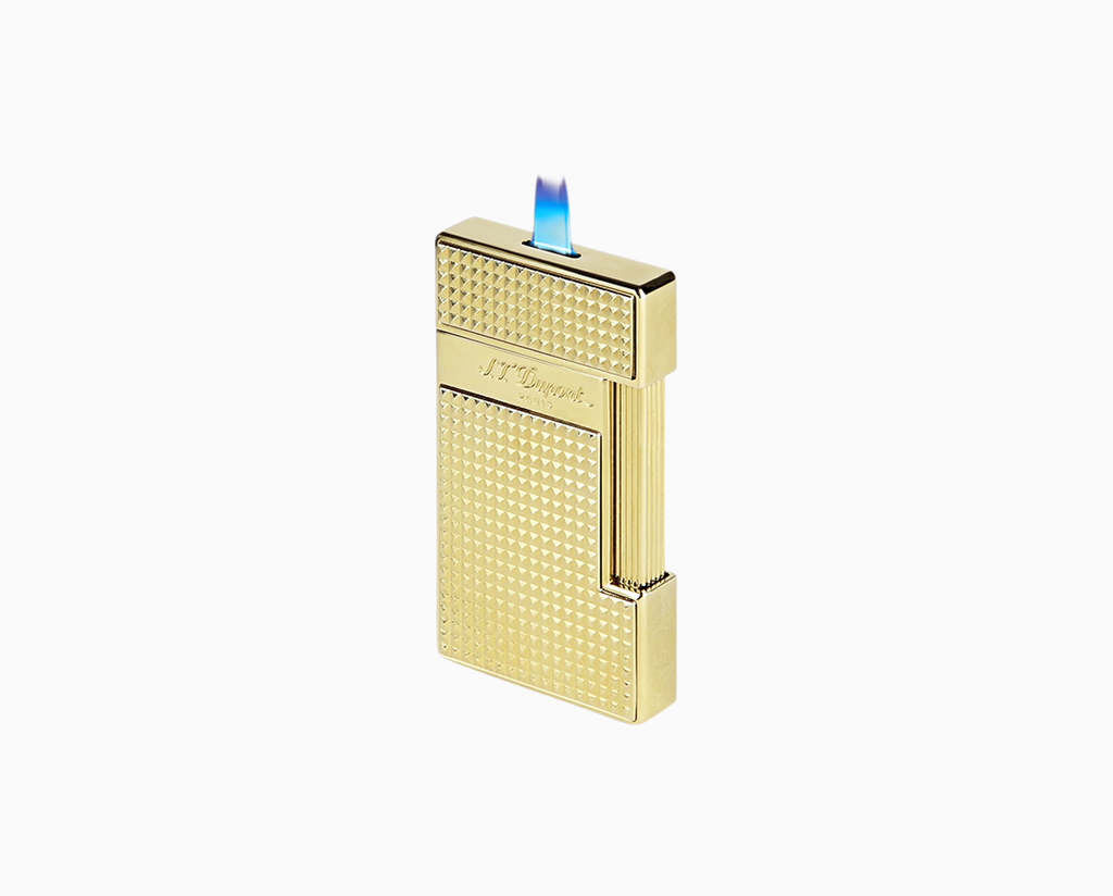 S. T. Dupont SLIMMY DIAMOND-POINT GOLD LIGHTER 028009
