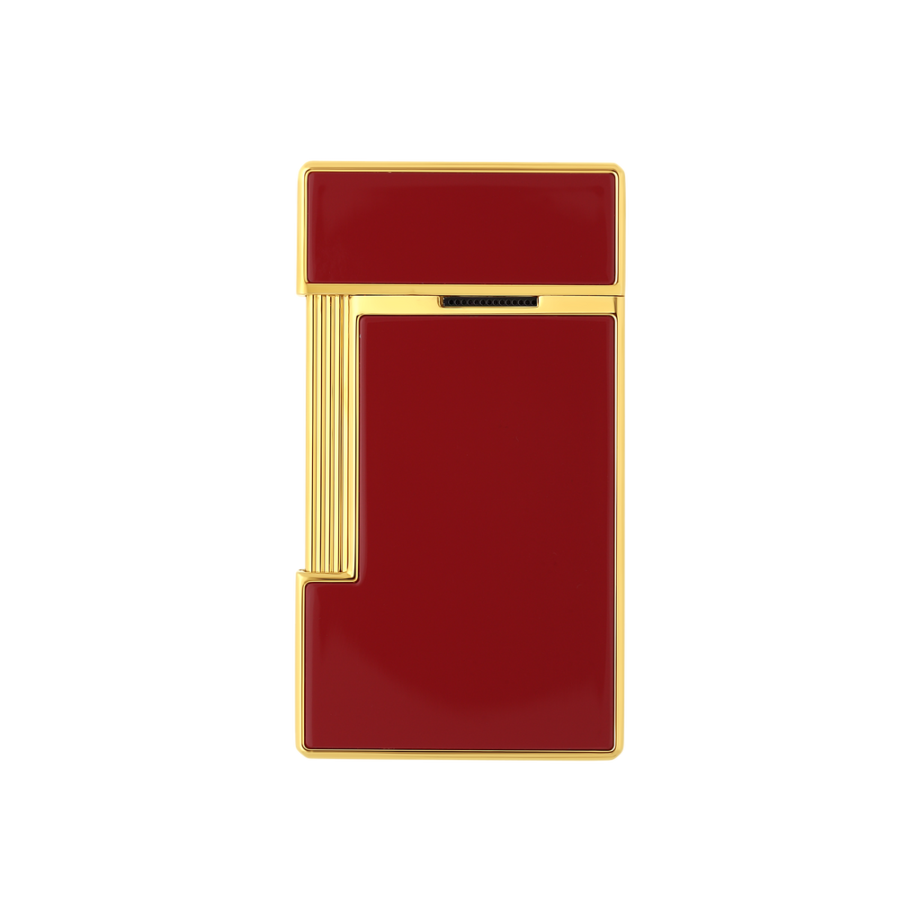 S. T. Dupont SLIMMY Lighter Lampone & Gold 028030