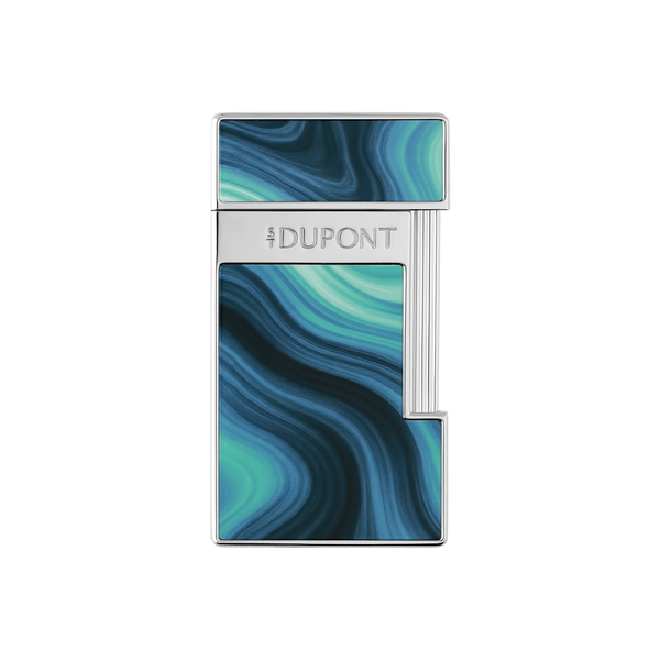 S.T. Dupont SLIMMY Lacquered Lighter Géode Blue 028035
