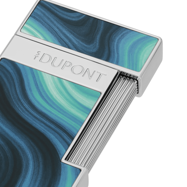 S.T. Dupont SLIMMY Lacquered Lighter Géode Blue 028035