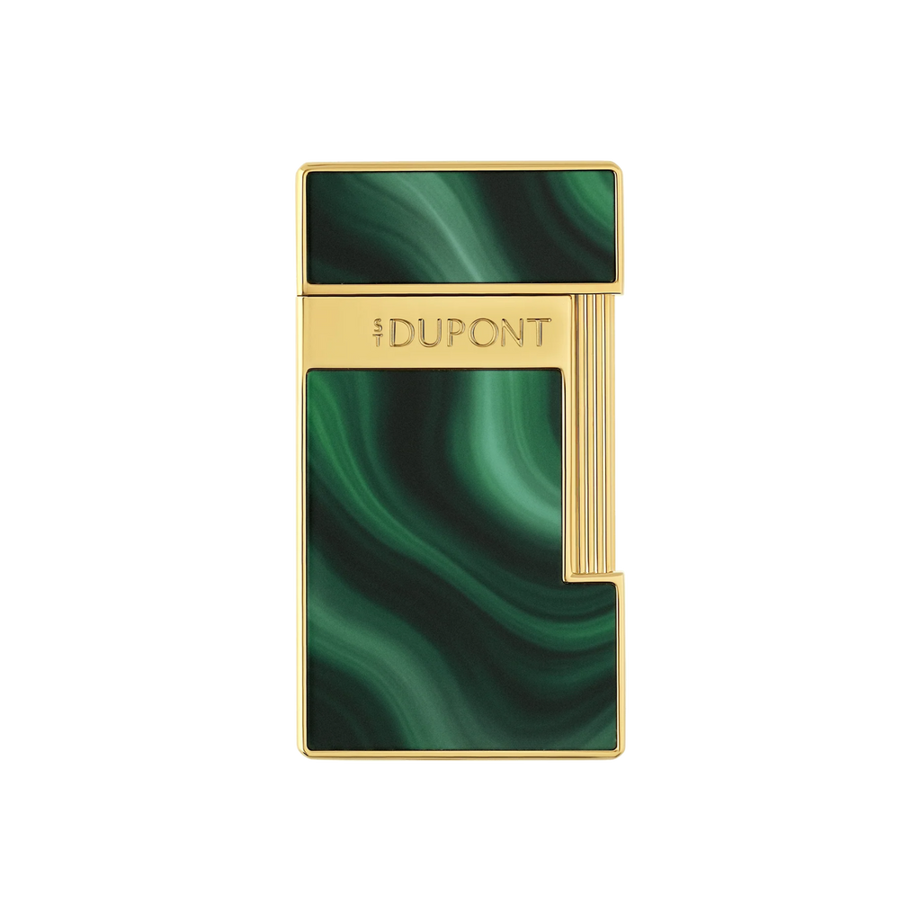 S.T. Dupont SLIMMY Lacquered Lighter Géode Green 028036