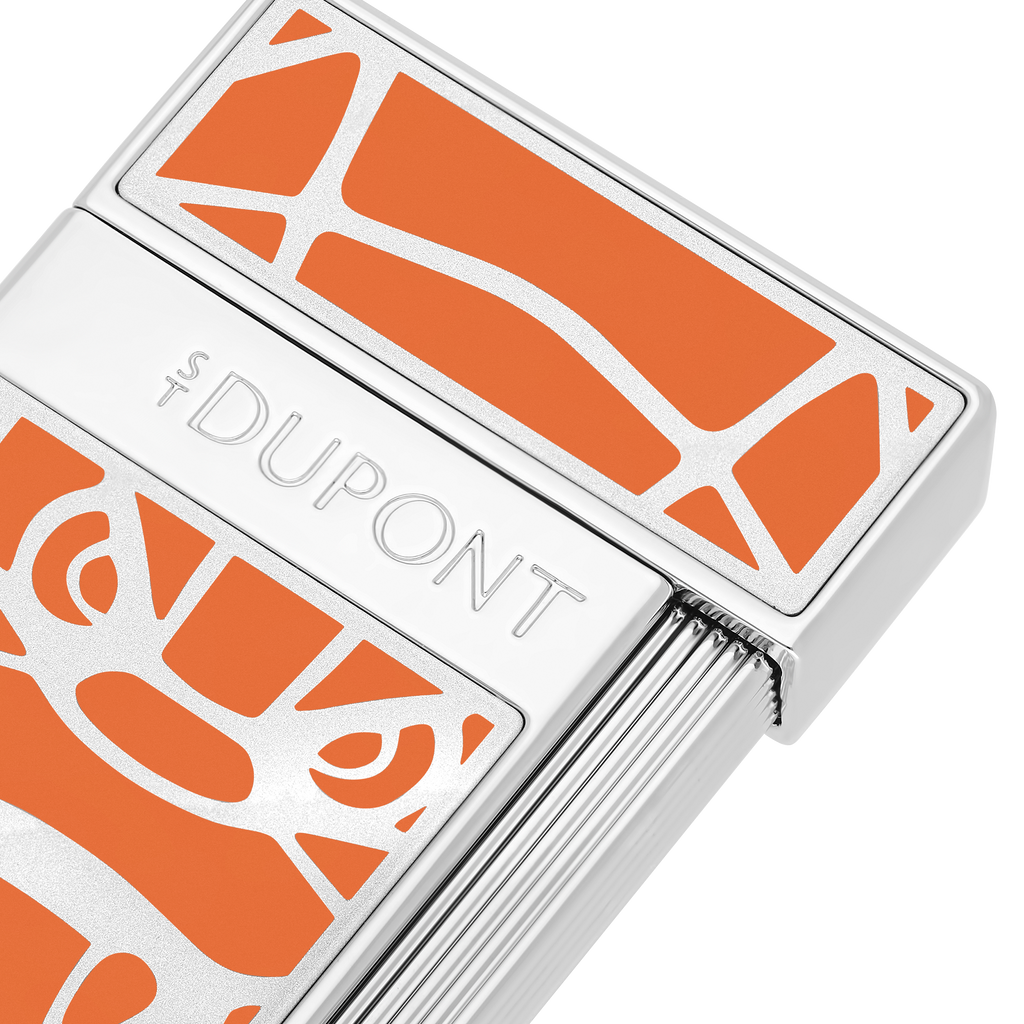 S. T. Dupont SLIMMY Lighter Orlinski Orange 028063