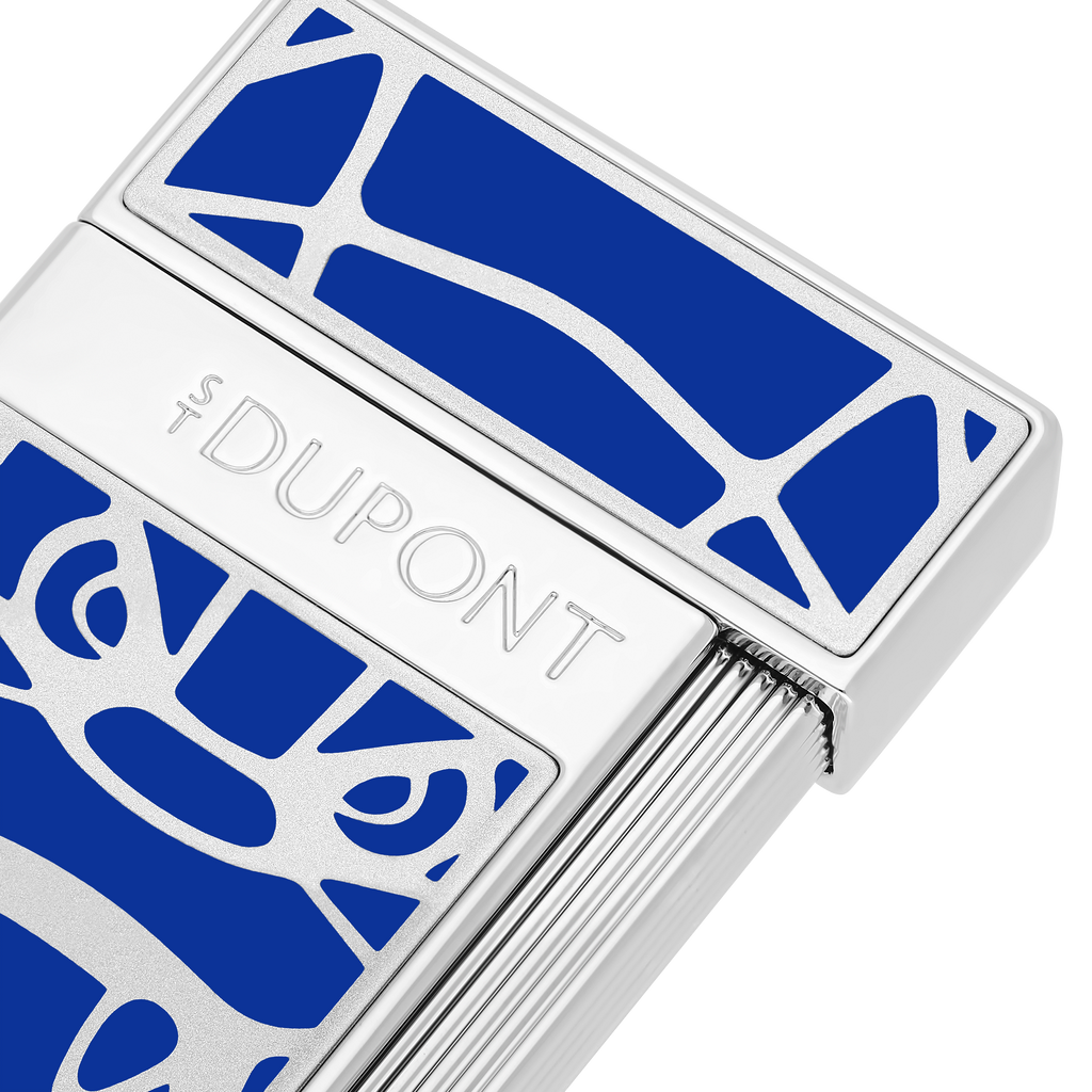 S. T. Dupont SLIMMY Lighter Orlinski  Blue 028064