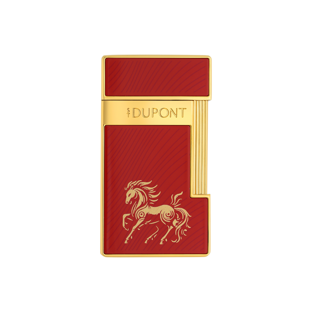 S. T. Dupont SLIMMY Lighter Horse Red 028080