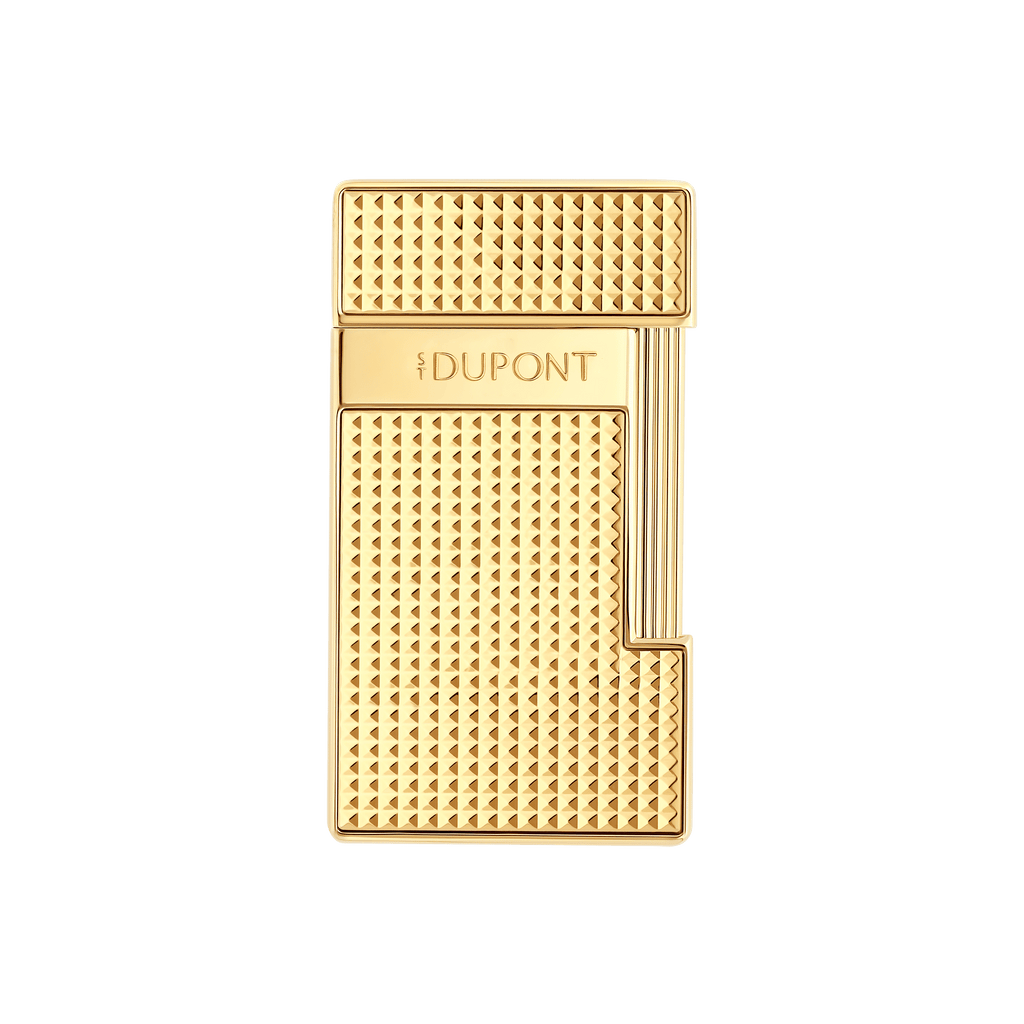 S. T. Dupont SLIMMY Lighter Diamond Head Gold 028119