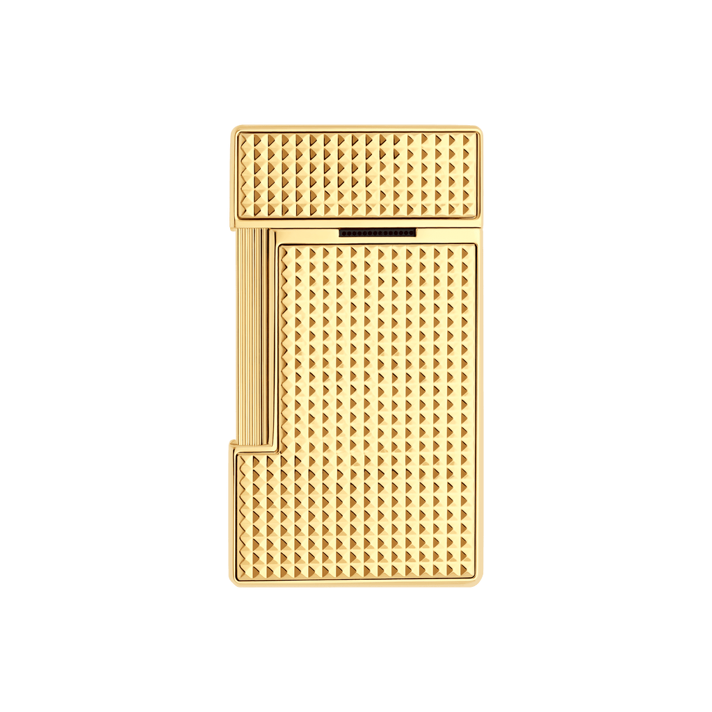 S. T. Dupont SLIMMY Lighter Diamond Head Gold 028119