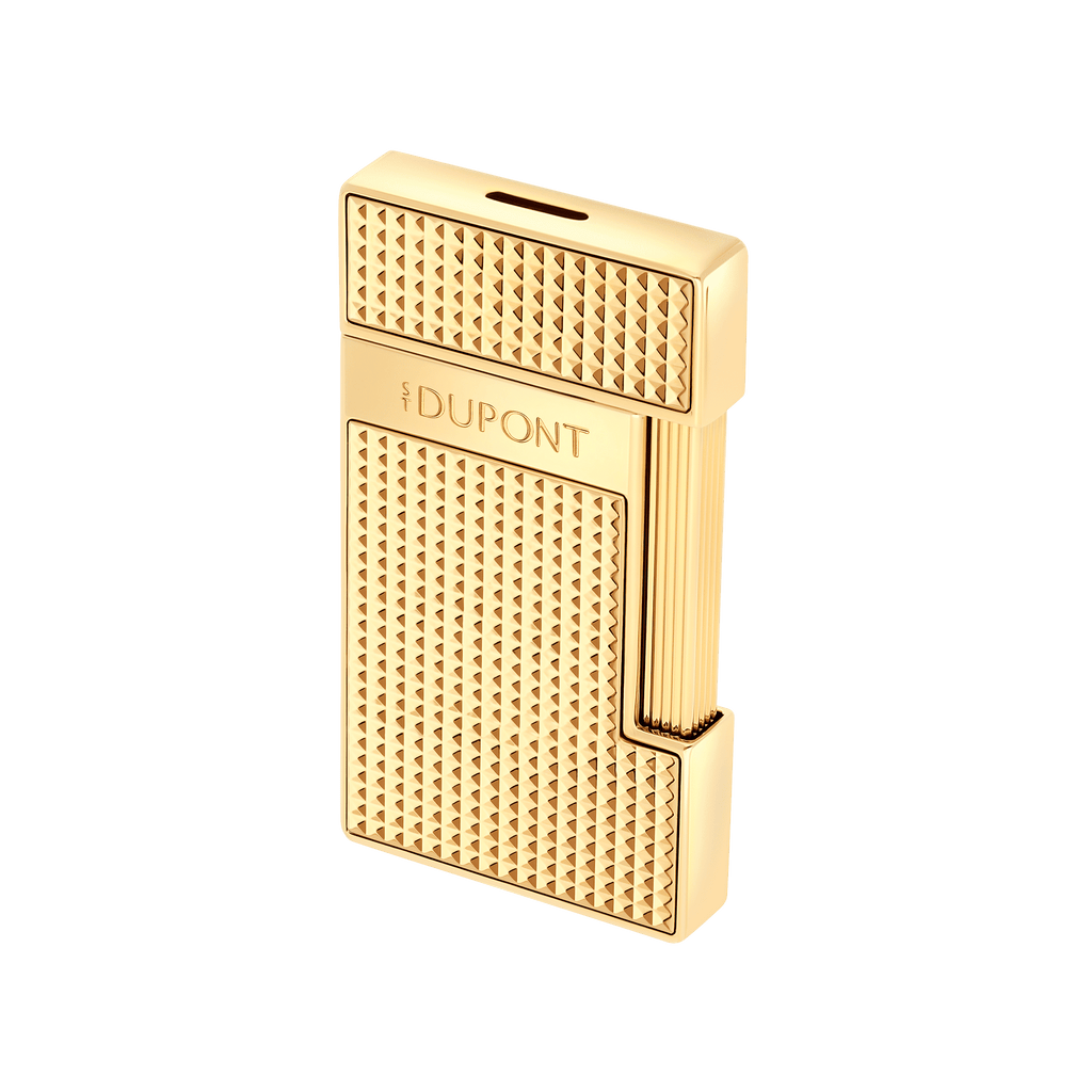 S. T. Dupont SLIMMY Lighter Diamond Head Gold 028119