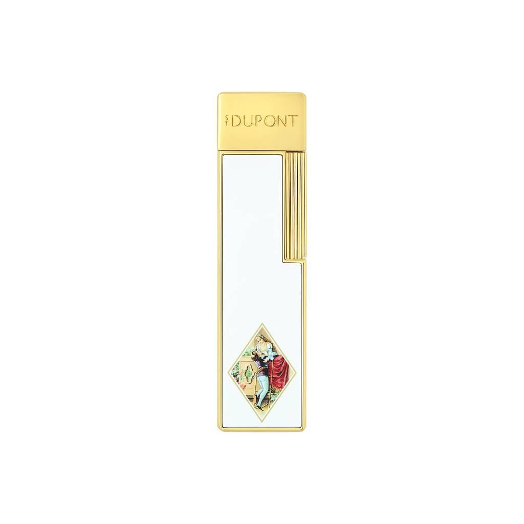 S.T. Dupont TWIGGY Lighter Romeo y Julieta White 030150