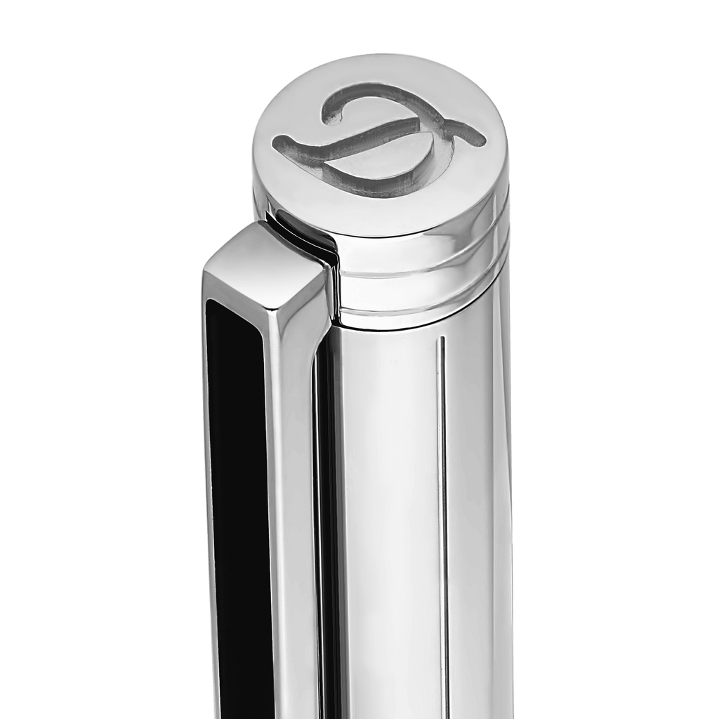 S.T. Dupont Classique Ballpoint Pen Brushed Palladium 045075N