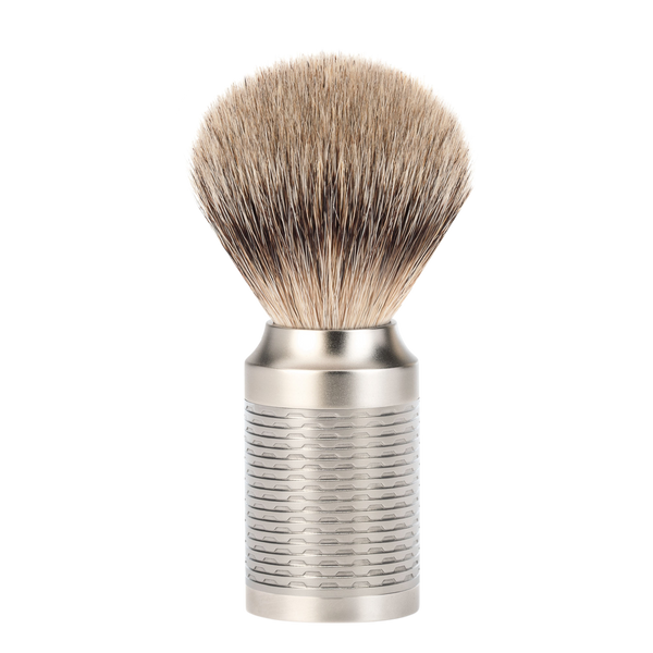 MUHLE - ROCCA shaving brush, PURE, silvertip badger 091 M 94