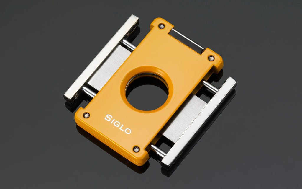 SIGLO - Switch Blade Cigar Cutter - Yellow 10011068